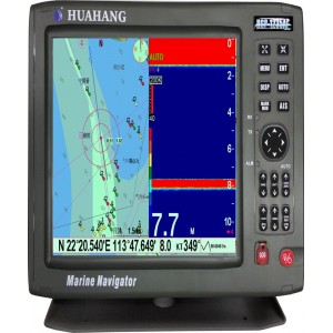 Chart Plotter GPS Fish Finder Combo AIS TX/RX Marine GPS HGP-1235AF 