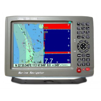 10.4 Inch Fish Finder GPS Combo AIS TX/RX Marine GPS SH-1098AF 